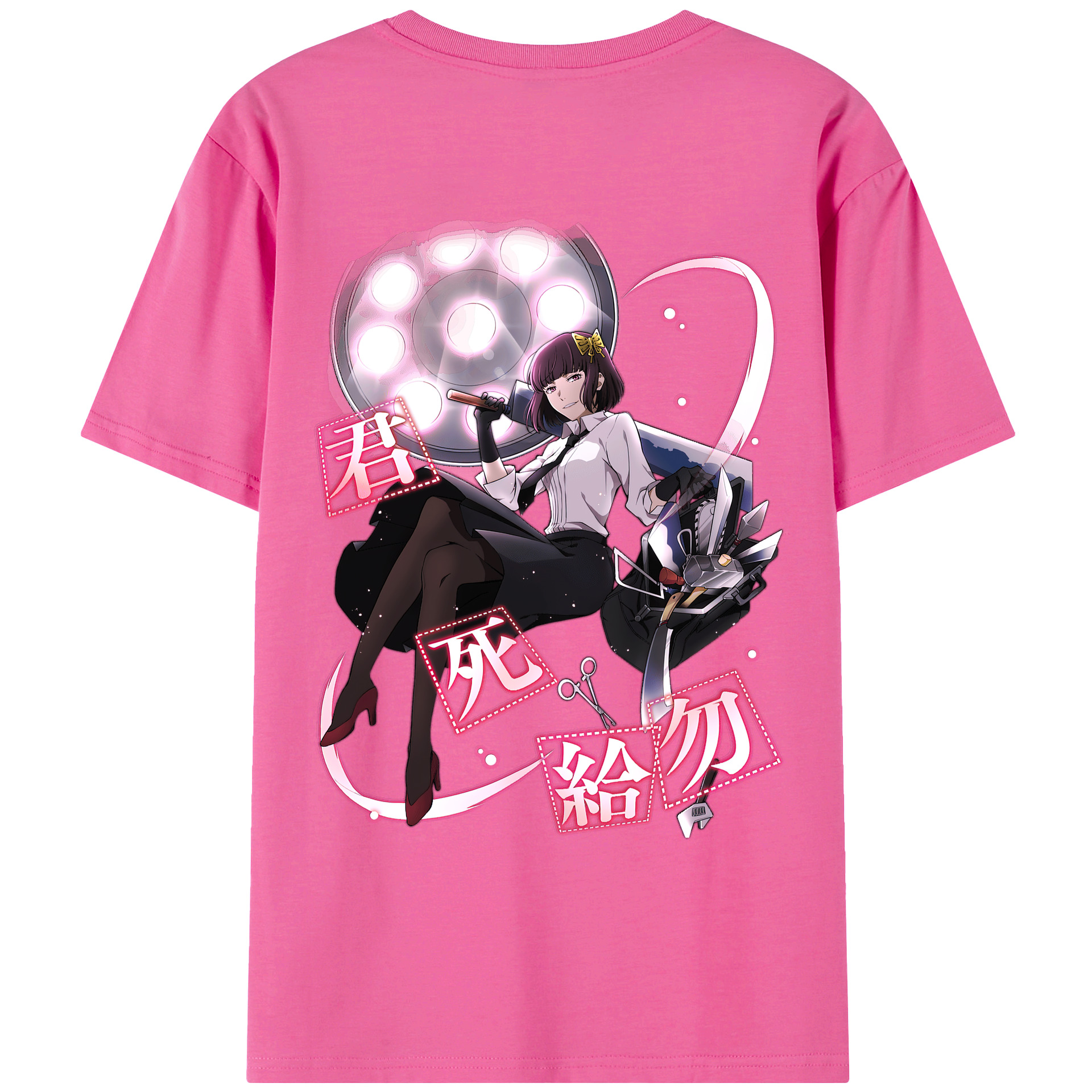 （画像用） 文豪ストレイドッグス Bungo Stray Dogs レディース半袖Tシャツ(バックプリント)